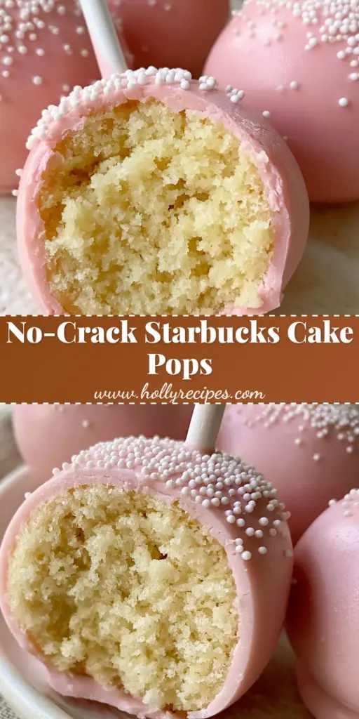 A stack of professional copycat pink cake pops with white sprinkles and white sticks. (cake pop recipes)