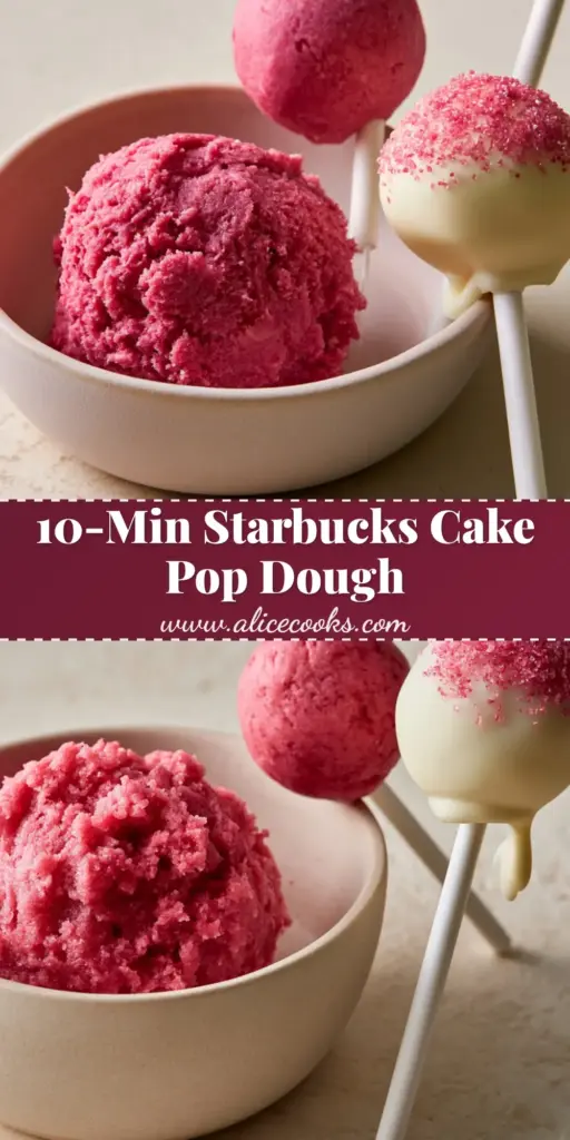 Cake Pop Dough: The Ultimate Secret to Dense, Fudge-Like Pink Treats 4 A dense pink vanilla cake pop dough half-dipped in glossy white chocolate with pink sanding sugar. (Cake pop dough)